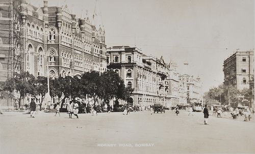 Esplanade & Hornby Roads Bombay, 11 Old Postcards