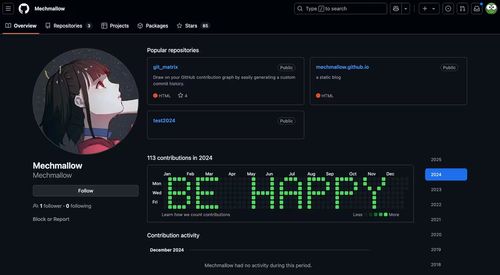 4 款 GitHub 大佬生成器，带真实提交的自定义贡献图 3