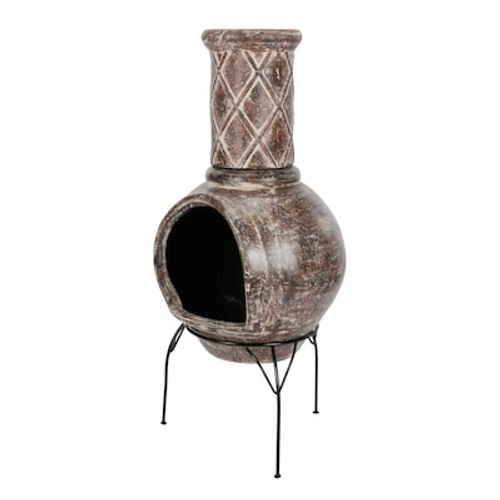 Style Selections CLY-089155 Outdoor-Woodburning-Chimineas - View #3