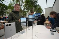 Apple’s $1,999 iPhone Duo hits stores Friday amid limited supplies - Yahoo Finance