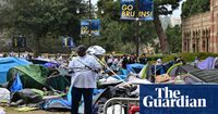 The morning after police crackdown on a UCLA protest camp: ‘A lot of us are struggling’ | Los Angeles | The Guardian