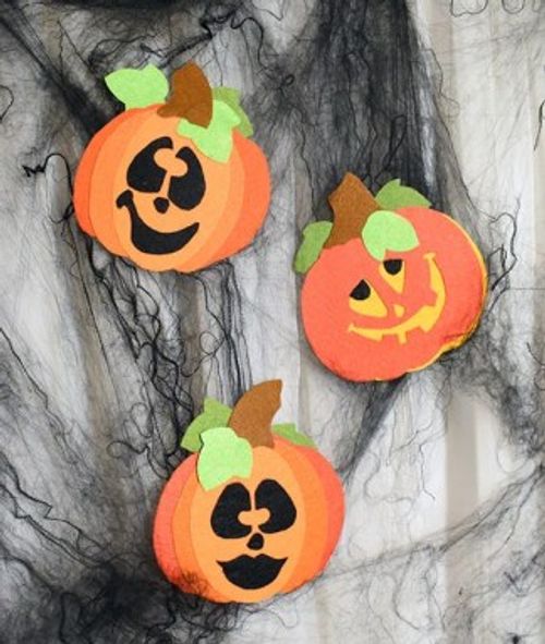 Felt Halloween Pumpkin Patterns