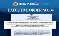 No in-person classes in Iloilo City from pre-school to SHS on April 1 and 2
