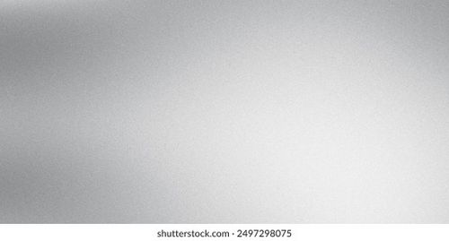 Silver abstract background with a subtle grainy texture Stock Illustration