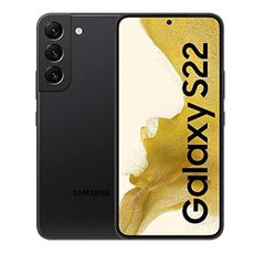 SAMSUNG Galaxy S22 5G (128GB, 8GB) 6.2" AMOLED 2X, 50MP 4K Camera, (International Model Fully Unlocked for AT&T, Verizon, T-Mobile, Global 5G) S901W (w/ 25W Charge Cube, Phantom Black)