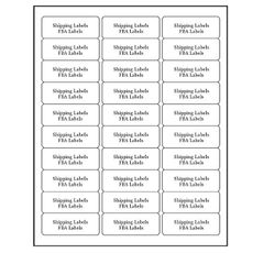 Address Labels for Inkjet Printers 1" x 2-5/8", Pack of 3000 Labels