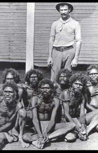 in chain native australians