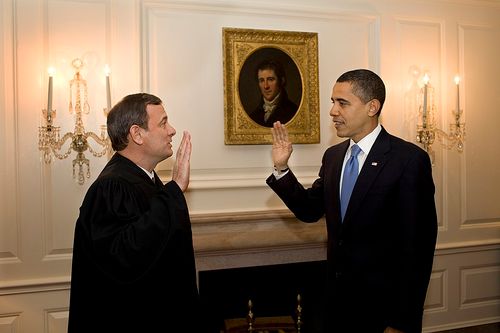 second oath of office of barack obama