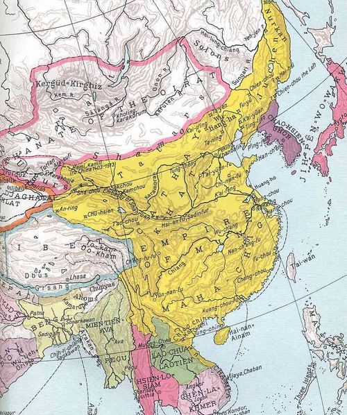   Ming territory in 1415