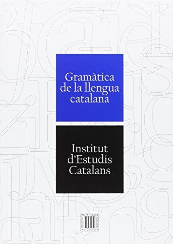 Gramàtica de la llengua catalana