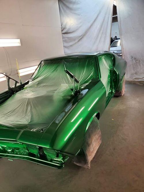 Tamco Paint  1969 Chevrolet Chevelle  Shamrock Green