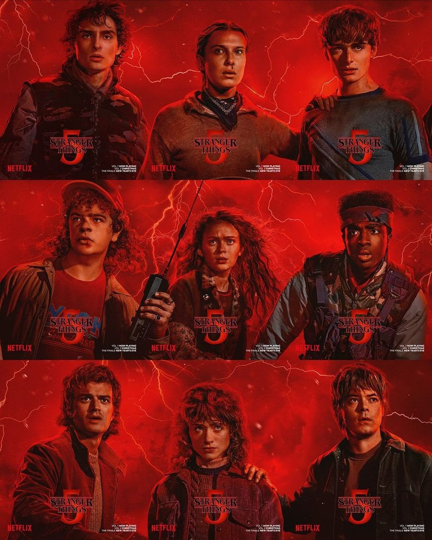 Stranger Things 5 V2 Posters