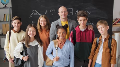 老师, 学生, 课堂, 教, 学校, 学习, 教育, 知识