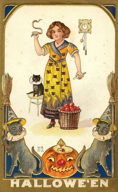 Vintage Halloween Card