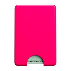 Casely MagWallet | Think Pink | Neon Pink | Slim Wallet Card Holder | Compatible with MagSafe | Soft-Touch Hard Silicone | Holds Up to 3 Cards