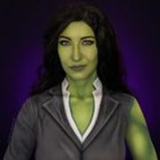r/pics - [OC] I'm a bodypainter and this week I painted myself into She-Hulk: Attorney at Law!