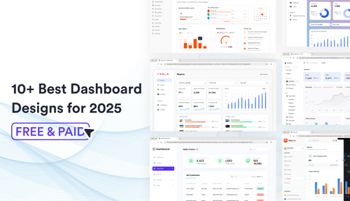 10+ Best Dashboard Designs for 2025 (Free & Paid)