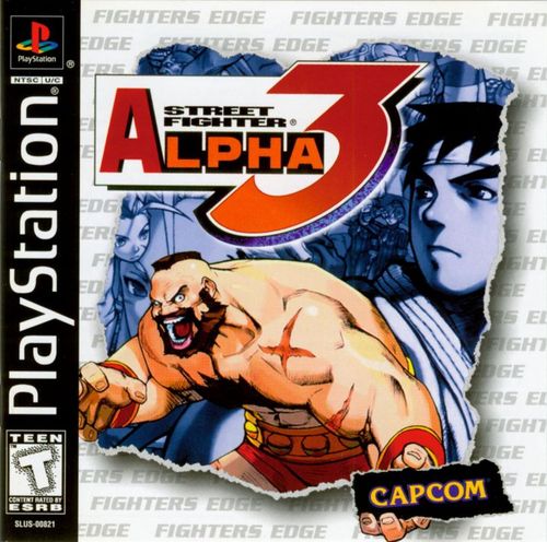 Front Cover for Street Fighter Alpha 3 (PlayStation)