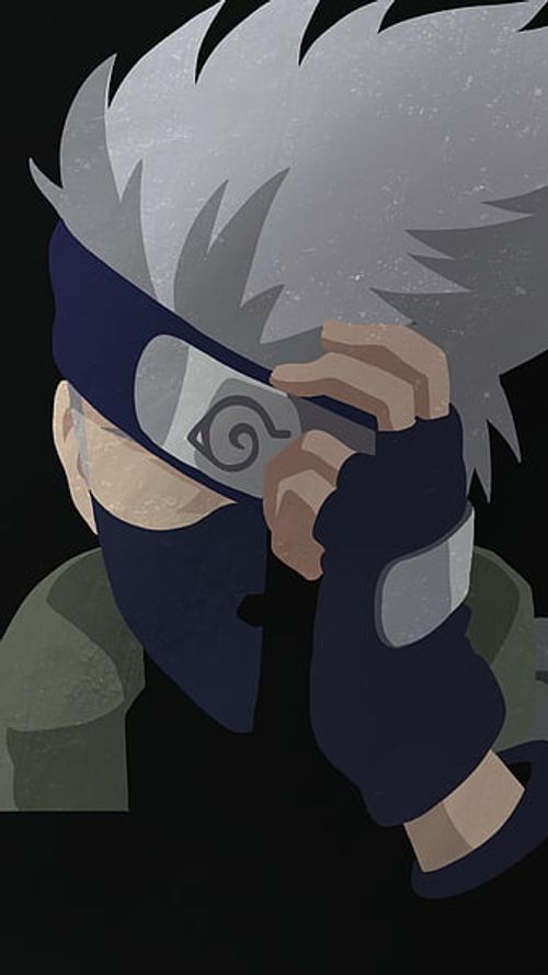 Kakashi, anime, drawing, hatake kakashi, kakashi hatake, naruto, HD phone wallpaper