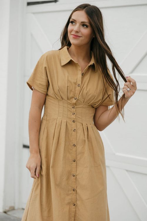 Leah Dress-Tan