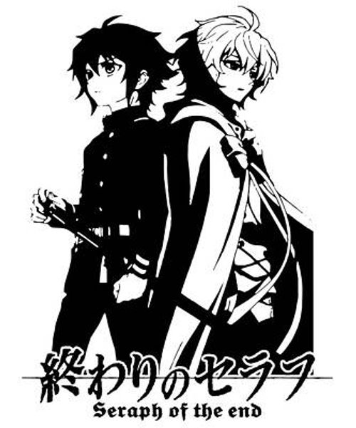 Luffy Drawing - Lovely Seraph Of The End Anime Manga For Fans #1 by Mizorey Tee