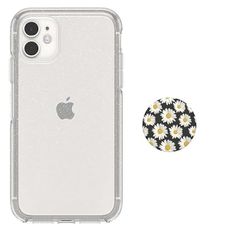 OtterBox Symmetry Series Case for iPhone 11 & iPhone XR (Only) with Daisy Pop - Non-Retail Packaging - Stardust