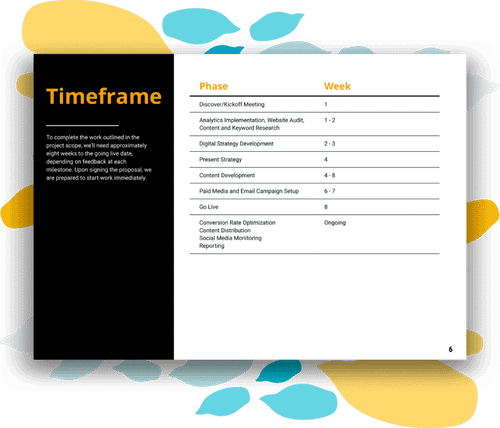Digital Marketing Proposal Template