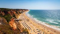 Beach. Portugal is one of the five best European countries to go swimmin