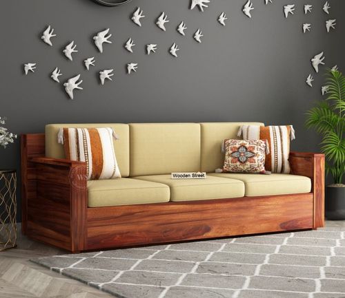 3 seater sofa set price low in india, 3+1+1 wooden sofa | wooden sofa set designs indian style