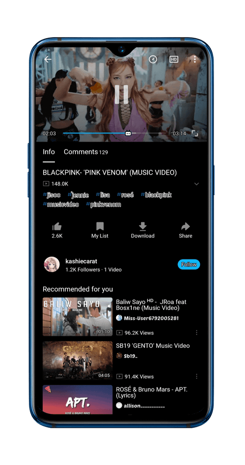 Music Videos and Concerts