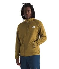 THE NORTH FACE Men's Canyonlands Full Zip, Amber Green Heather, X-Large
