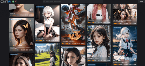 Civitai(C站)-全球最大AI绘画模型分享平台