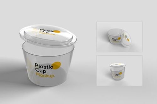 Preview: Plastic Cup Mockup