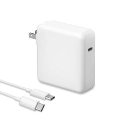 Mac Book Pro Charger - 61W USB C Charger Fast Charger Compatible with Mac Book Pro/Air 16 15 14 13 Inch, M1 M2 M3 M4 (Between 2021-2025), ipad Pro and All USB C Device, Include Charge Cable