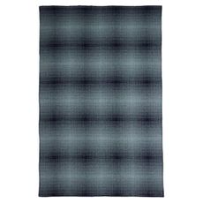Pendleton Eco-Wise Easy Care Wool Blanket King 108" x 96" - 100% Wool with Whipstitch Binding, All Season Machine Washable, Soft and Durable Blanket for Home and Outdoor Adventures - Shale/Navy