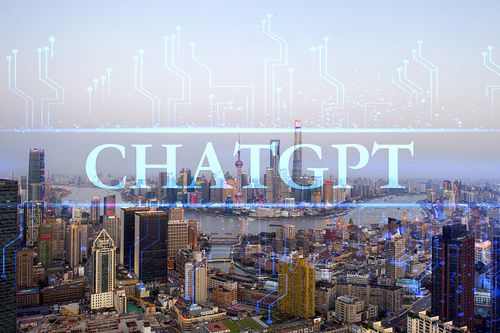 上海城市建筑风光CHATGPT人工智能图片下载