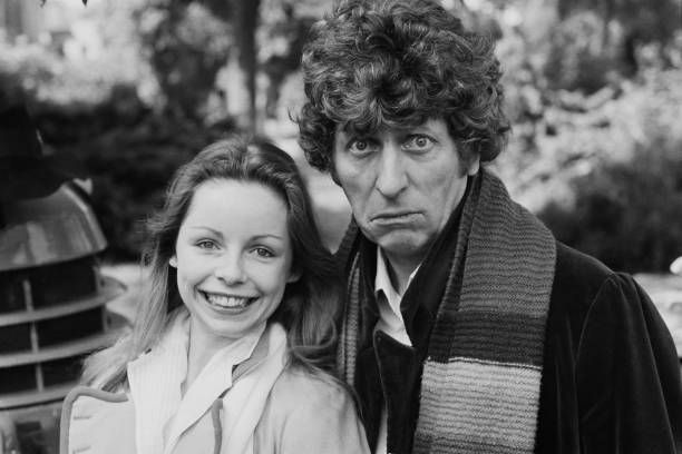 Lalla Ward and Tom baker, UK, 31st August 1979.