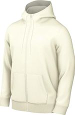 Nike Sportswear Club Fleece Men's Full-Zip Hoodie (BV2645-133, Sail/Sail/White) Size Medium