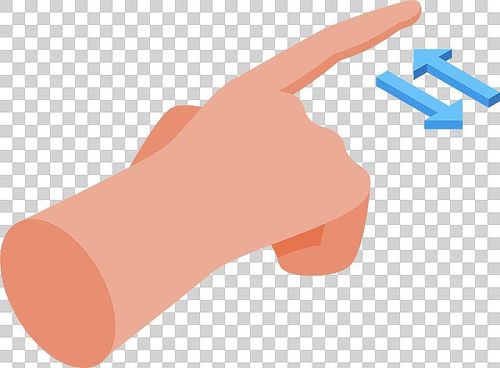 手触摸双向箭头进行数据传输图片下载