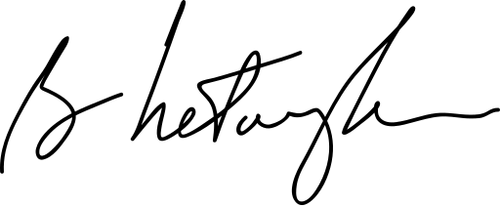 Benjamin Netanyahu's signature
