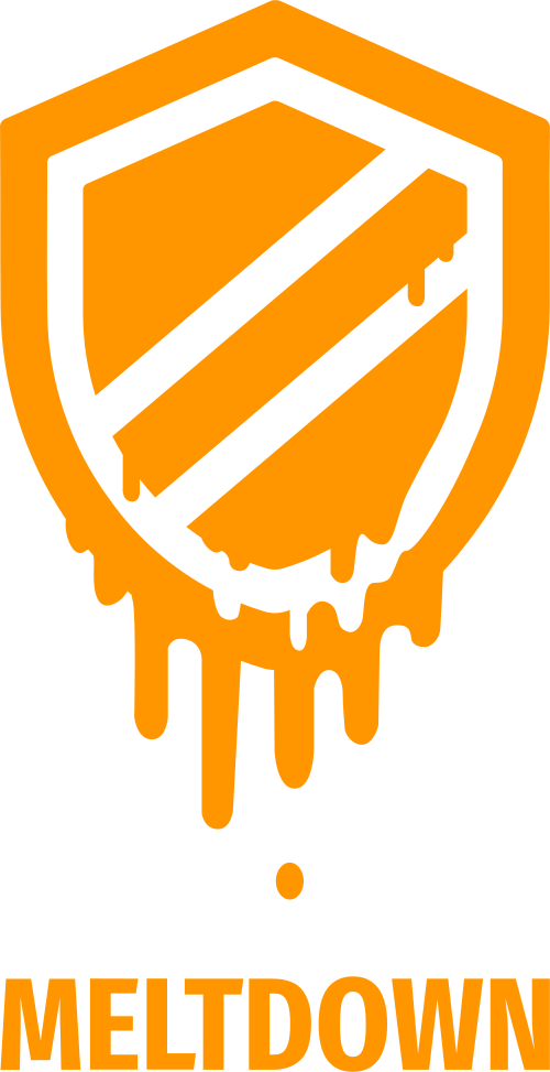 Meltdown logo with text