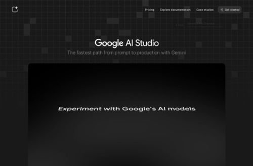 Google AI Studio