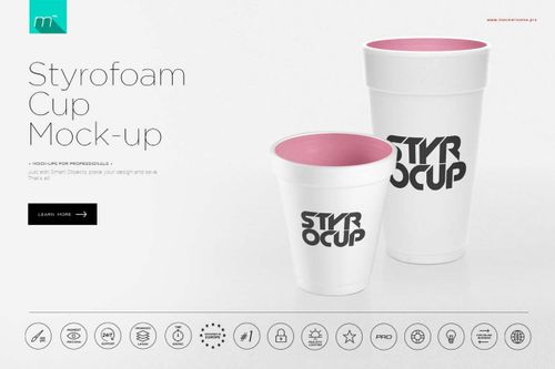 Styrofoam Cup Mock-up, a Cups & Container Mockup by Mocca Mockups Store (Photo 1 of 4)