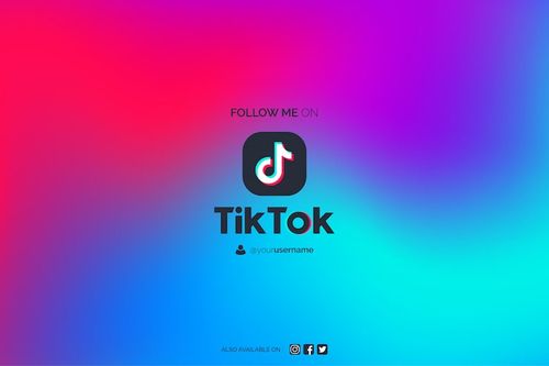 Free Vector modern abstract tiktok background