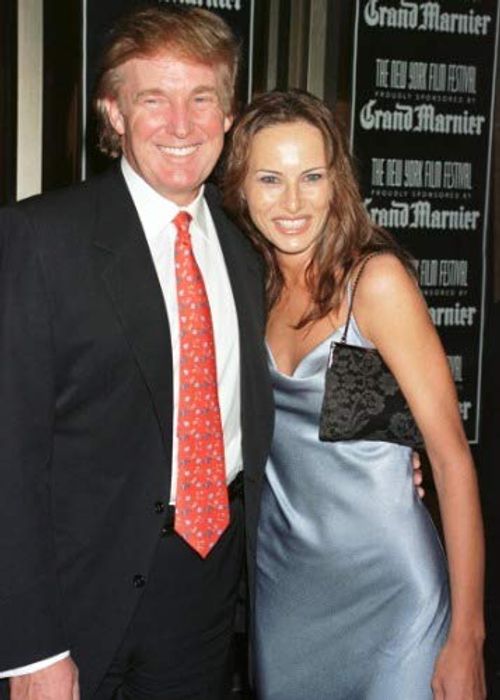 ConversationPrints YOUNG DONALD MELANIA TRUMP GLOSSY POSTER PICTURE PHOTO BANNER president old