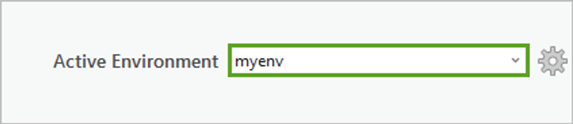 “活动环境”参数