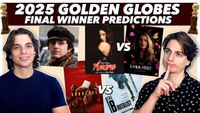 FINAL 2025 Golden Globe WINNER Predictions - YouTube