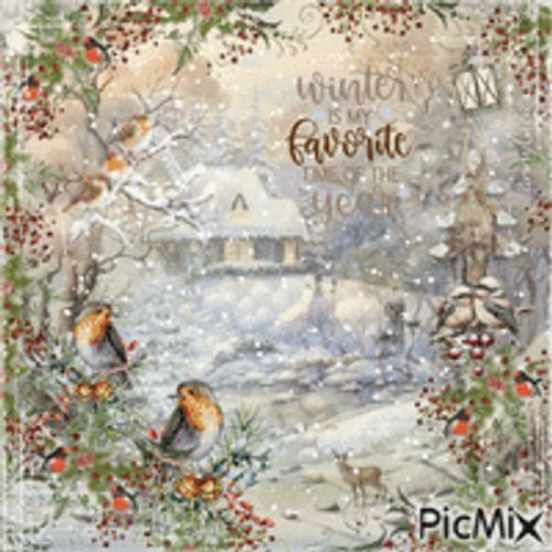 Winter - Free animated GIF