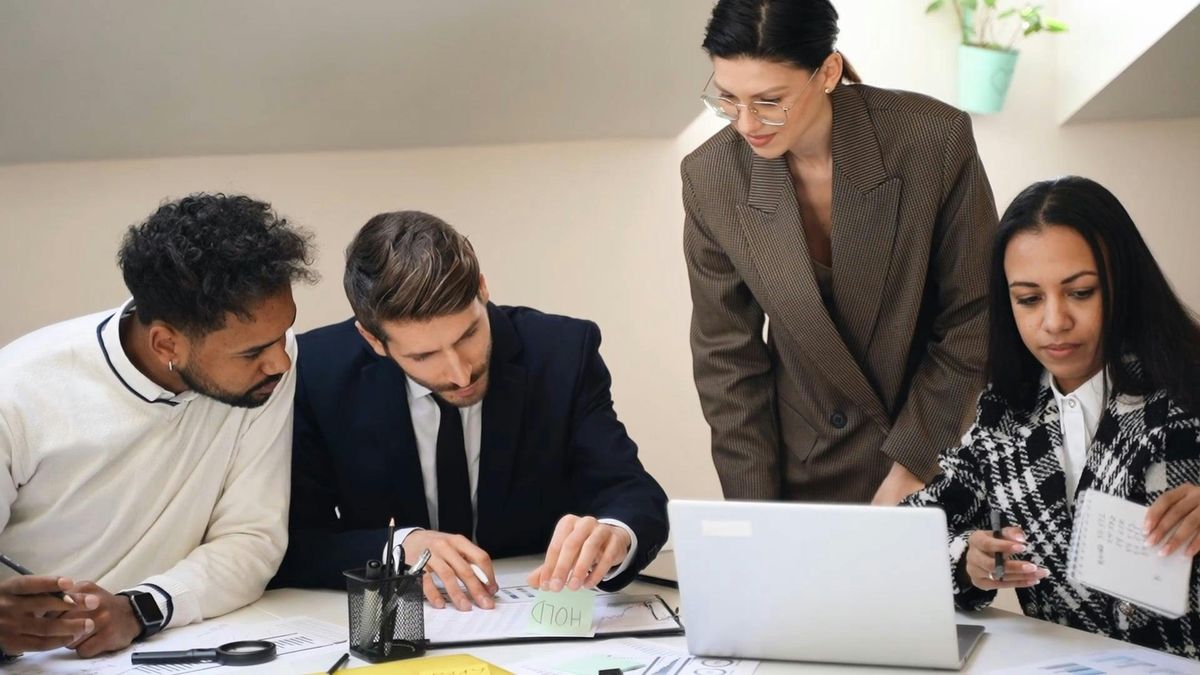 A Group of People Working Together · Free Stock Video