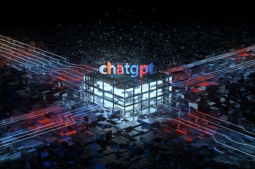 3D人工智能和芯片图片下载